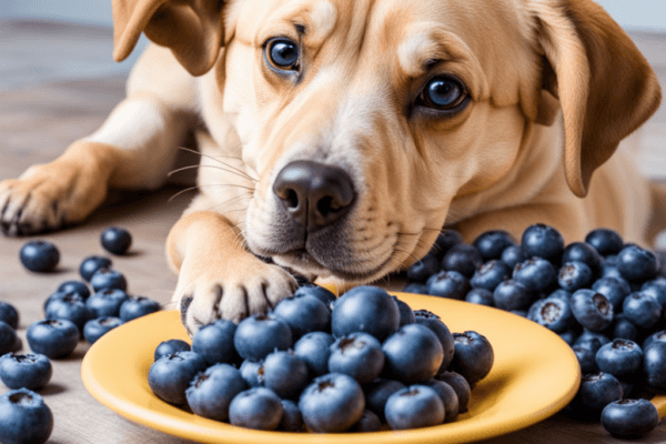 can dogs eat blueberries