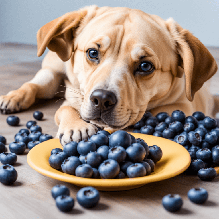 can dogs eat blueberries